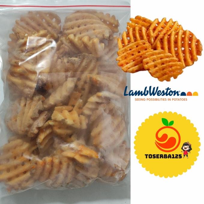 

KENTANG FRENCH FRIES LAMBWESTON CRISSCUT WAFFLE (1kg) - TOSERBA125