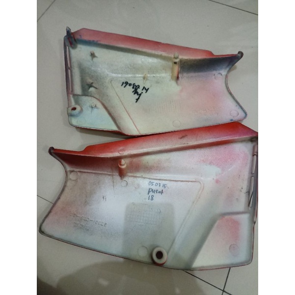 cover side honda xl 185 original second