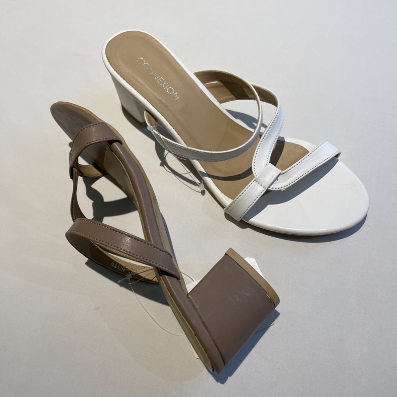 SALE ‼️Sandal Heels / Hak Wanita Model Super Cantik di kaki By CONNEXION Original By Matahari Dept S