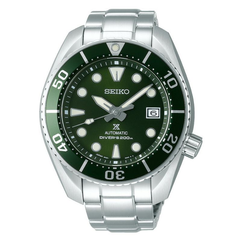 SEIKO PROSPEX SPB103J1 / SPB103 GREEN SUMO BASELWORD 2019 AUTOMATIC ORIGINAL & GARANSI