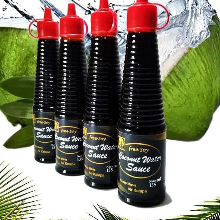 

✨Mall✨ Nucifera Kecap Manis Kelapa (bebas kedelai) Sweet Coconut Sauce 135 ml 