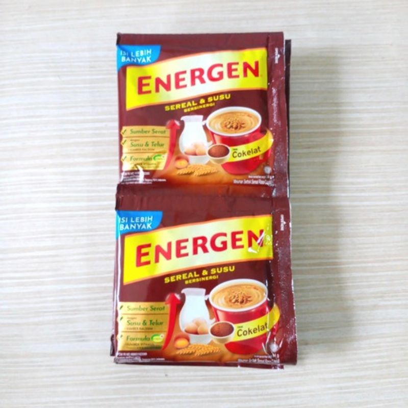 

Energen Coklat 1 Renceng Isi 10 Sachet