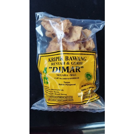 Kripik bawang Dimar / Kripik Renyah/ Keripik Gurih 80gram 160gram 280gram