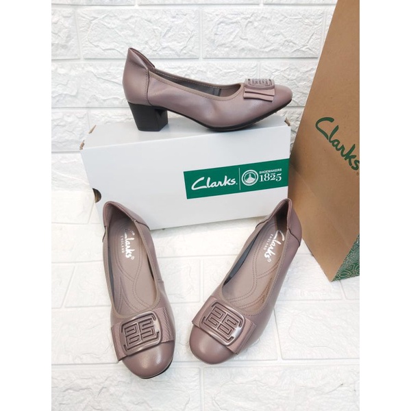 Clarks Heels Shoes RG-2003 / Sepatu Clarks wanita heels