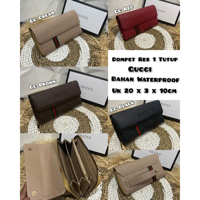 Dompet panjang model tutup 1resleting