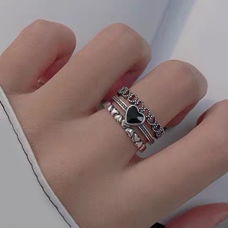 7PCS/COD✨Cincin N1ke gaya Korea Untuk Pria Dan Wanita TN-15