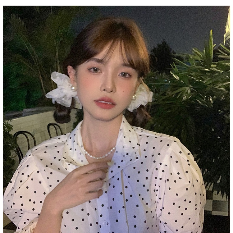 Ikat Rambut Scrunchie Korea Perempuan Fashion Aksesoris Rambut Wanita Bahan Kualitas Import AK251