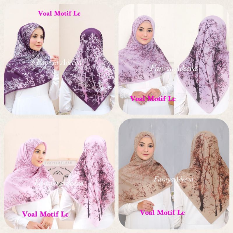 DENAY KW MOTIF AKAR SERIES BISA ECER BEBAS PILIH MOTIF VOAL LC PREMIUM BISA SERAGAMAN