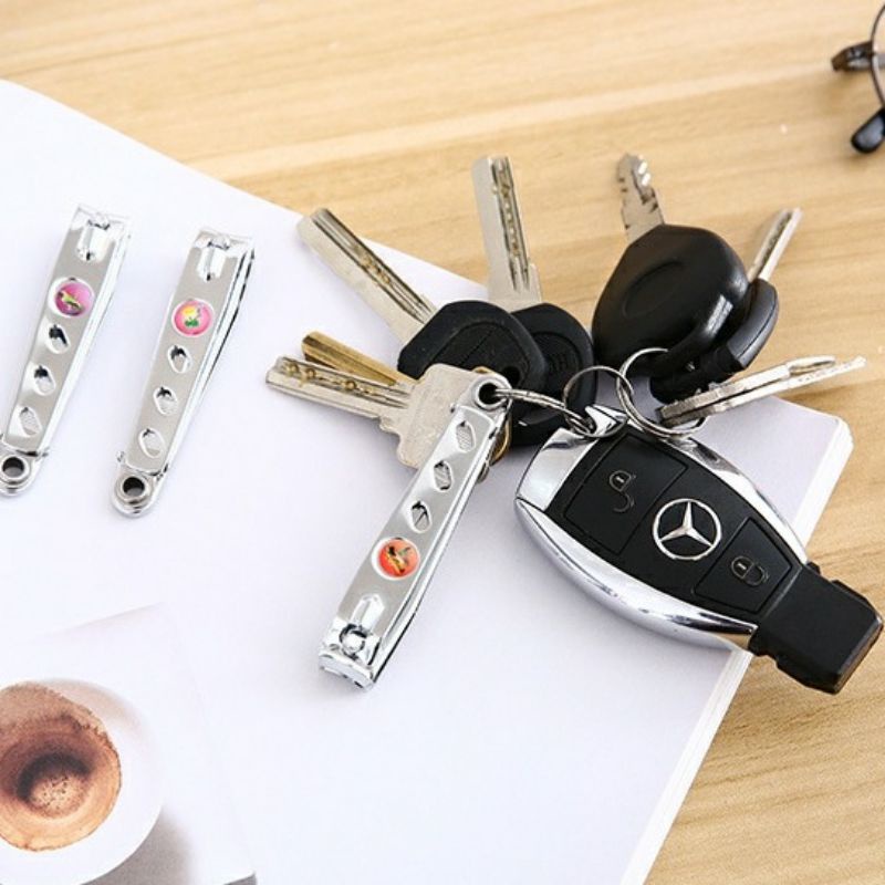 Gunting Kuku Stainless Nail Clippers Cleaning Care Alat Pembersih Kuku