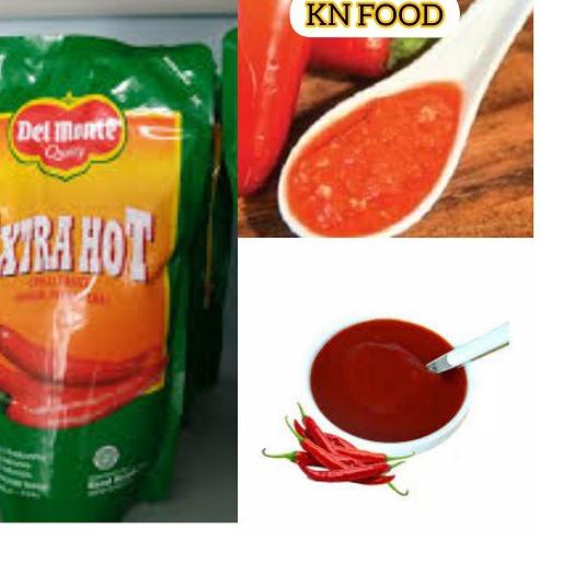 ✨ Saus Delmonte extra hot - Saus Sambal Delmonte Extra hot 1 kg 