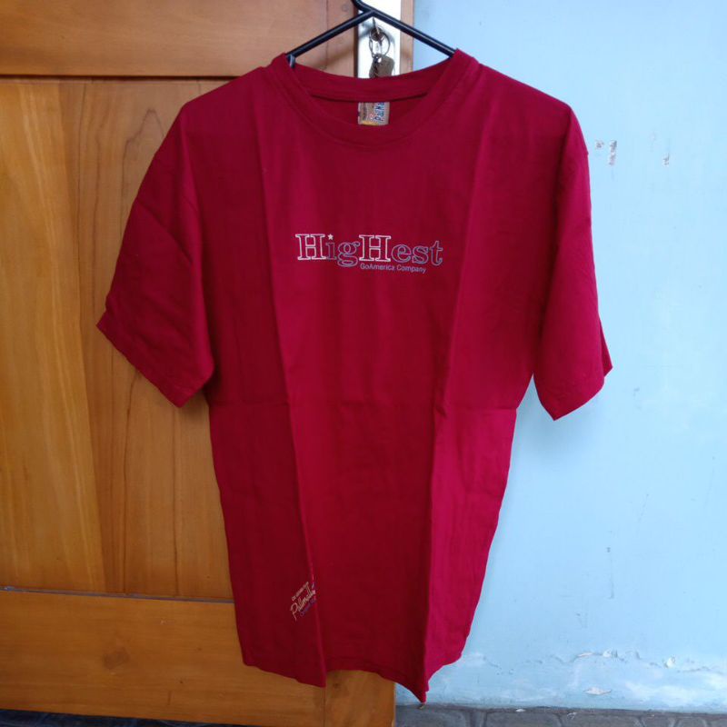 Kaos Jumbo Pria Merah