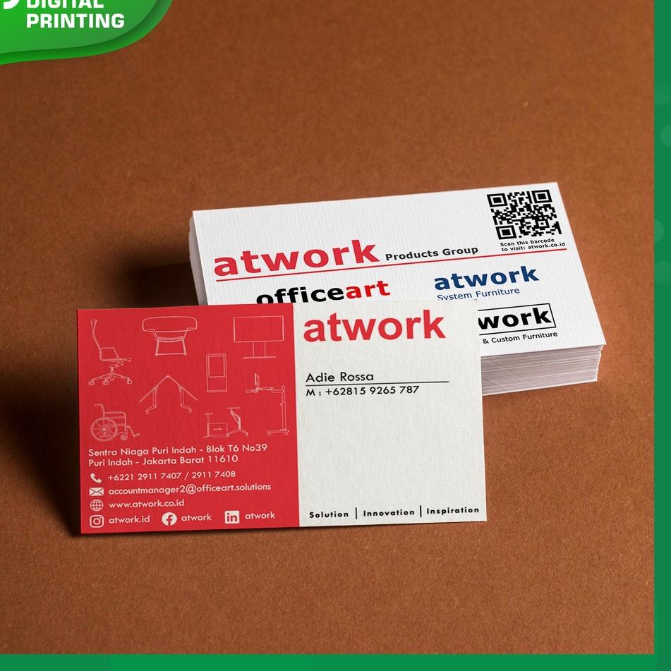 

Miliki - Cetak Kartu Nama Langsung Jadi 2 Muka / Name Card / Business Card / Kartu Nama Bolak Balik Tanpa Laminasi .. .. ..