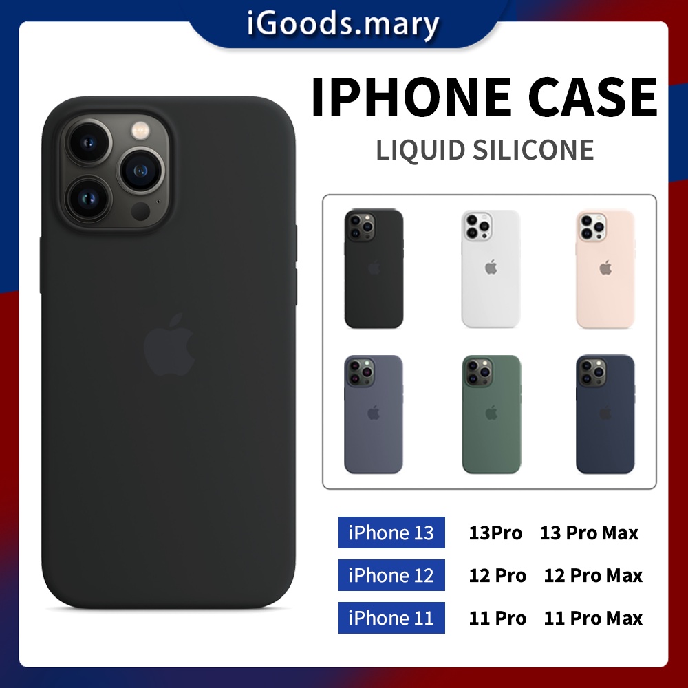 Casing Silikon iPhone 11 12 13 Full Cover Soft Case for iP 11 12 Pro 13 Pro Max