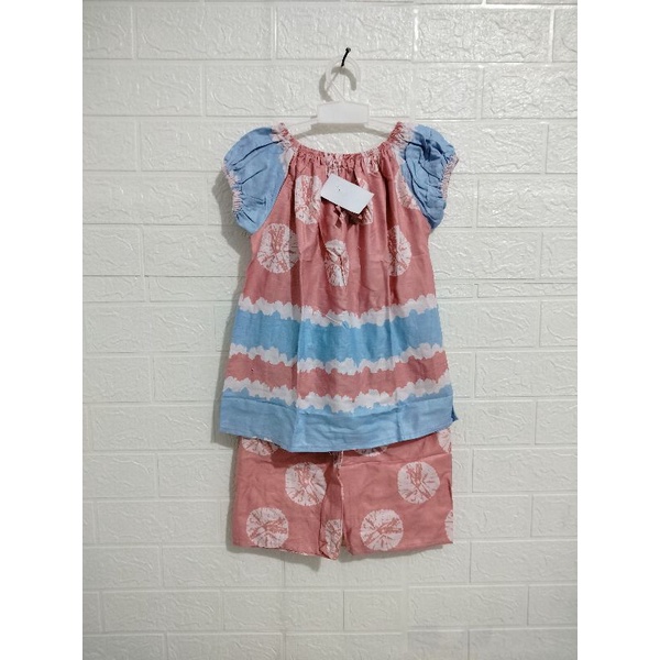 Setelan  babydoll  Anak UK M  Usia 4-5 Thm