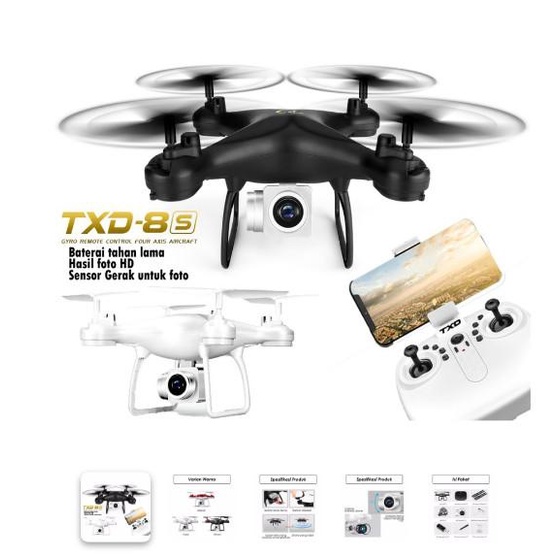 Drone TXD 8S CAMERA DRONE QUADCOPTER