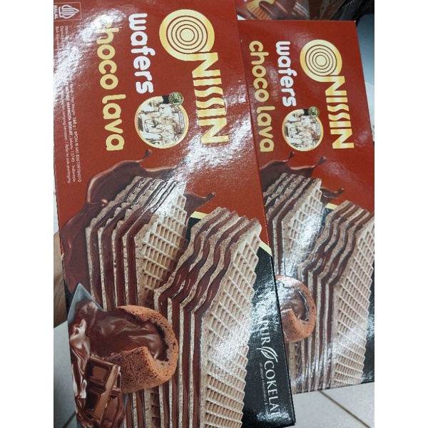 

NISSIN WAFERS CHOCO LAVA 160gr