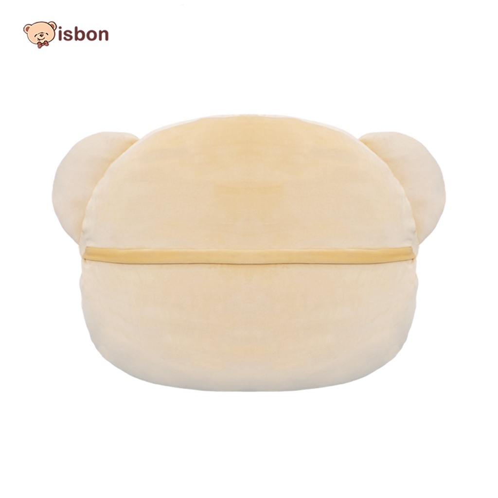 ISTANA BONEKA Bantal Kepala Karakter Beruang Boney Warna Brown Bahan Premium Wajib Punya Mudah Dibawa