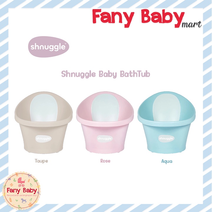 SHNUGGLE BABY BATH WITH PLUG