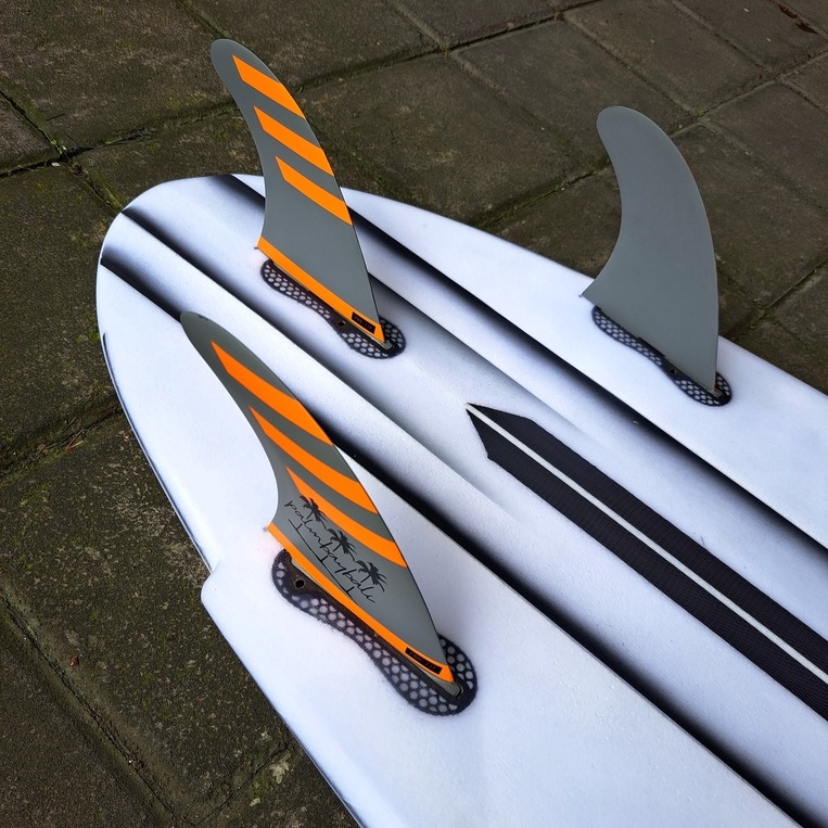 Palmbaybali JJF Fins (Thruster Fins - 3set Fins) Fcs2 fins - Futures Fins