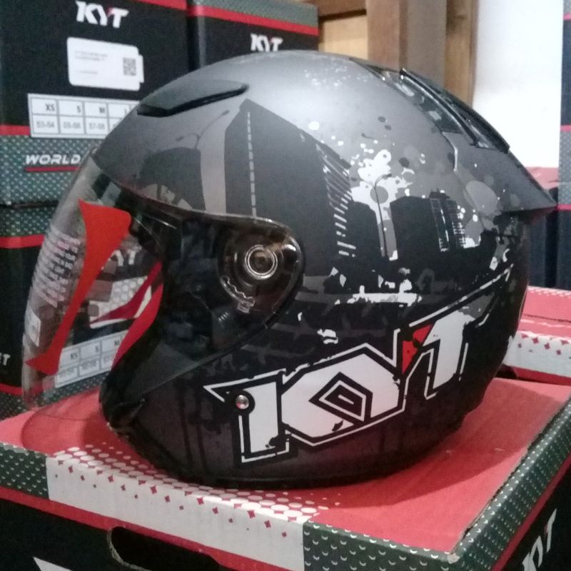 Helm Half Face KYT Dj Maru Original SNI-DOT