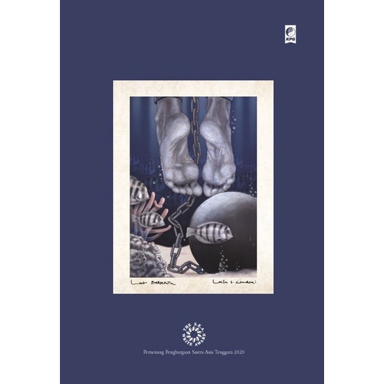 BUKU NOVEL LAUT BERCERITA HARD COVER BY LEILA S CHUDORI