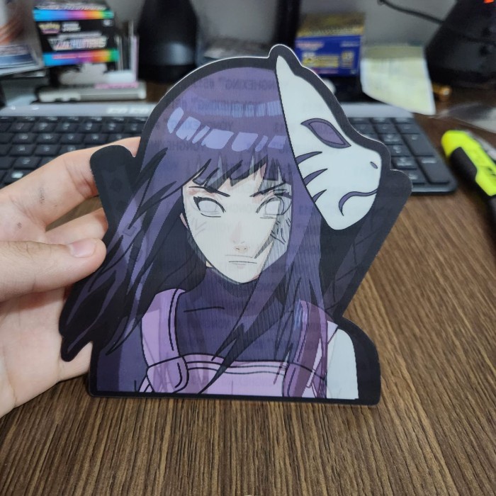 

STIKER 3D MOTION LENTICULAR ANIME - D0090 - Naruto - Hinata