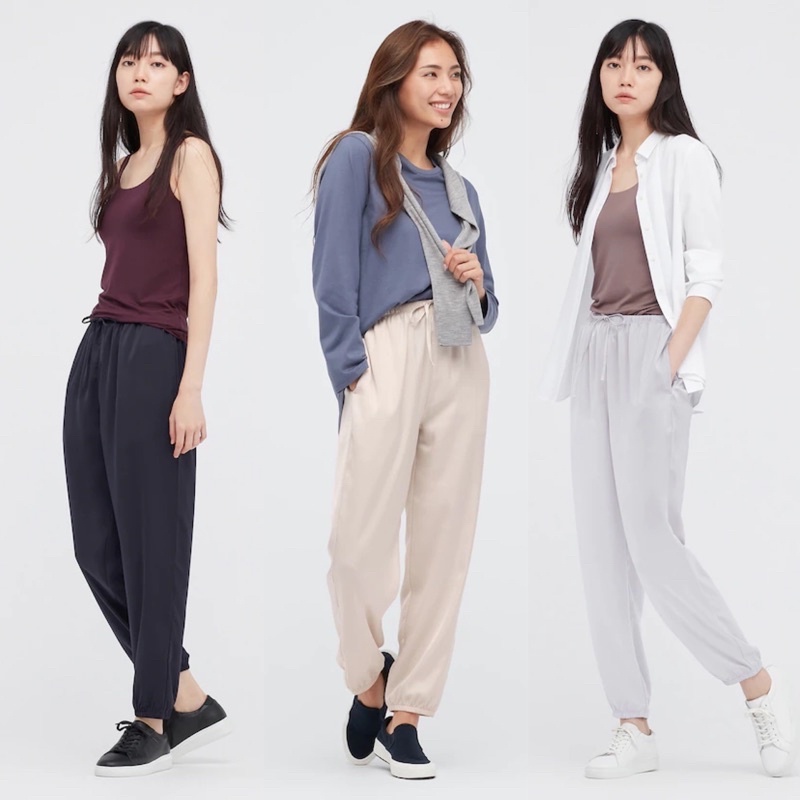 Uniqlo Celana Jogger Wanita Sweatpants Panjang Original