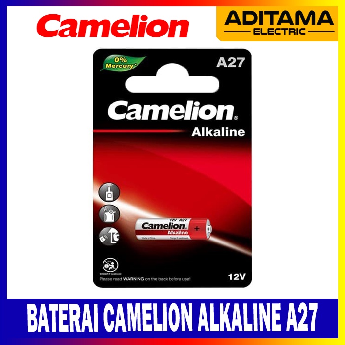 CAMELION BATERAI ALKALINE A27/ CAMELION ALKALINE BATERAI A27