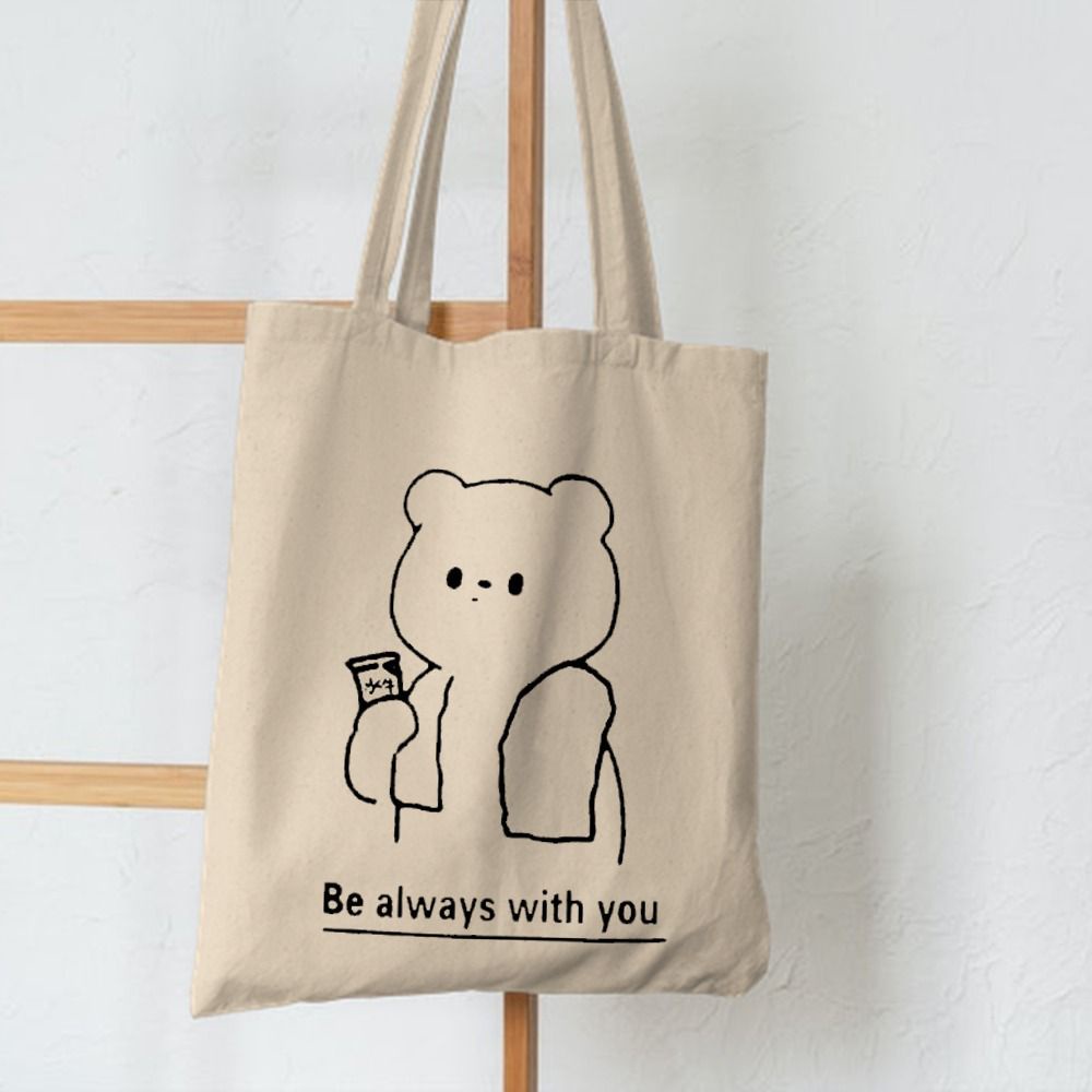 10.10 [BISA COD] TOTE RESLETING TERBARU 2022 / TOTEBAG KPOP / TOTE BAG KPOP / KOREA / GOT7 / SEVENTEEN/ IKON/ ANIMAL / ICE CREAM TOTE UKURAN BESAR RESLETING KANVAS WARNA HITAM MARUN NAVY KREM