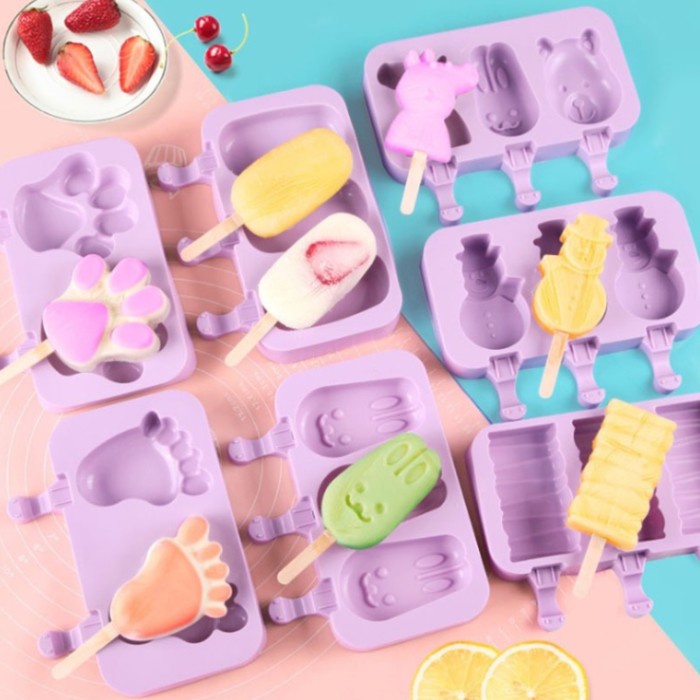 CETAKAN-ES-PUDING-COKLAT- CETAKAN STIK ES KRIM SILIKON CETAKAN POPSICLE CETAKAN COKLAT BPA FREE