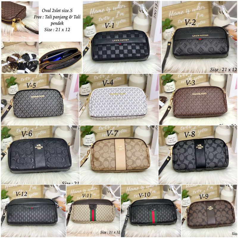 Tas Pouch 2 Sleting import