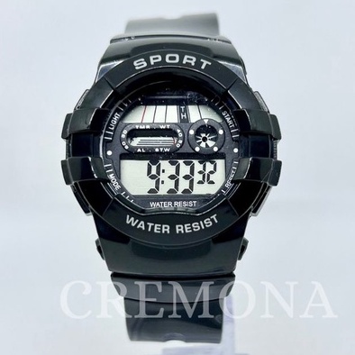BISA COD! Jam Tangan Cowok Pria Cewek Wanita Bulat Digital Import Murah Mewah Anti Air WATER RESISTANT BONUS BATERAI CADANGAN!