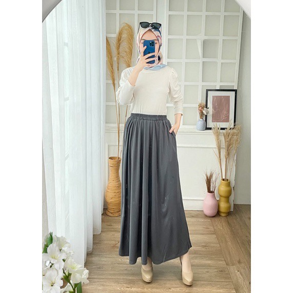 BEFAST - ZFS OOTD Rok Wanita ADINDA /  MAYUNG JERSEY ROK PREMIUM SKIRT POLOS / Pakaian Wanita Muslimah / Rok Maxy / Fashion Wanita Kerja / Rok Polos Formal / Outfit Wanita Hijab / Rok Kekinian Remaja ABG Trendy / OOTD Wanita Casual / Rok Terlaris