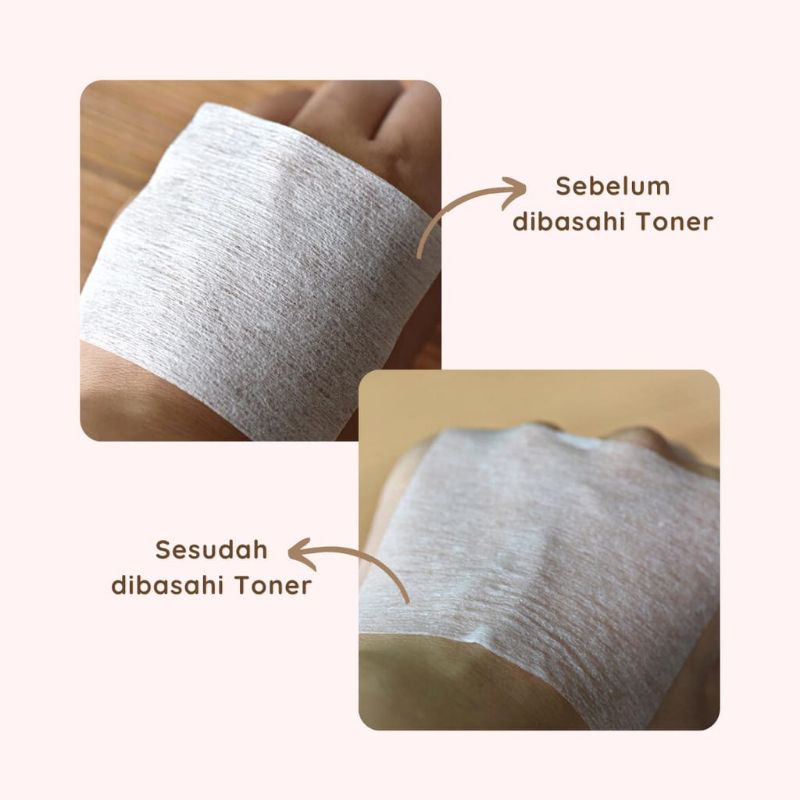 Kapas toner tipis isi 25pcs/ KAPAS WAJAH TIPIS MAKE UP
