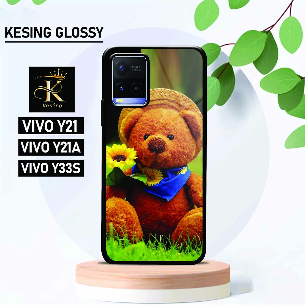 Case Vivo Y21 / Y21S / Y21A / Y33S - Casing Vivo Y21 - Softcase Glossy Vivo - Case Vivo Y21S - Silik