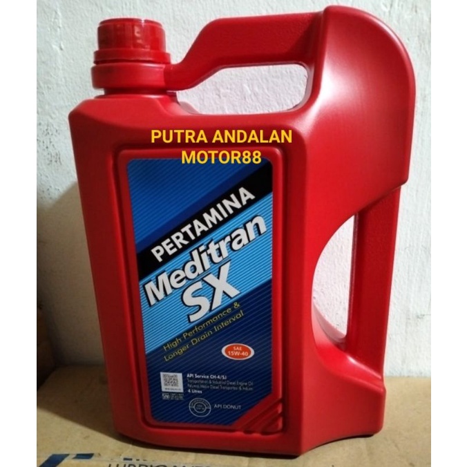 Oli Pertamina Meditran SX..4 Liter..15 W - 40