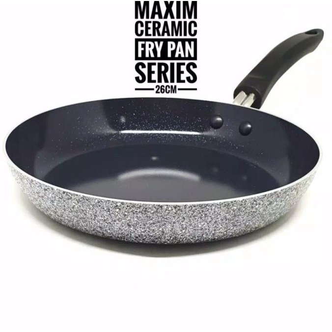 TERBARU Maxim Neostone Frypan Marble Ceramic Penggorengan Anti Lengket 26 Cm /PERALATAN MASAK SET/PA