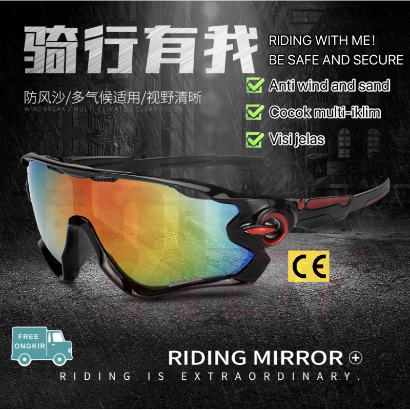 KACAMATA SEPEDA / KACAMATA MOTOR / KACAMATA PENDAKIAN GUNUNG USA