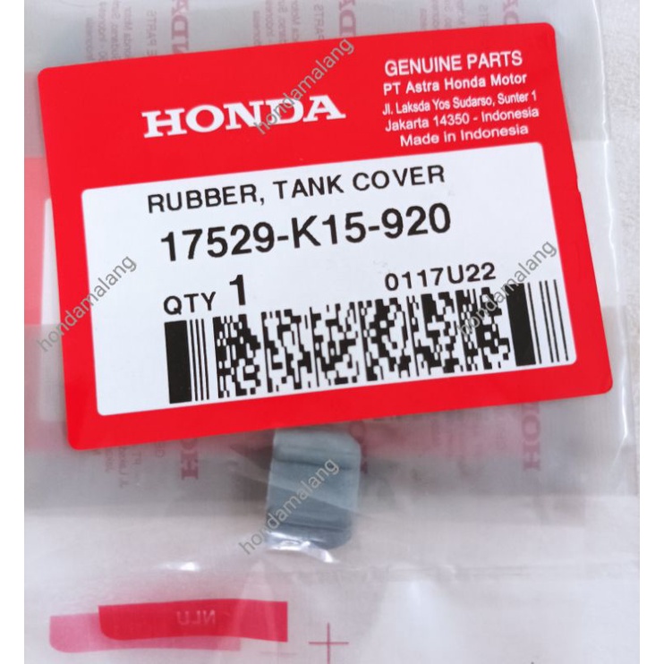 Karet Rubber Tank Cover Tangki Bensin New CB150R CBR150R Ori Honda 17529K15920