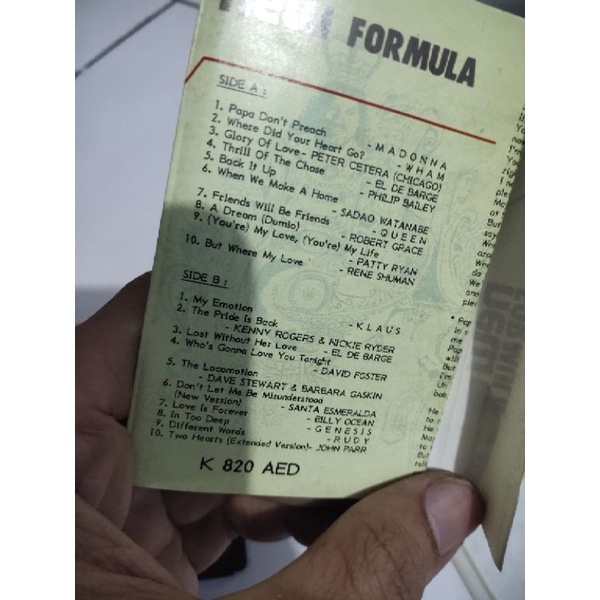kaset pita new formula / kompilasi