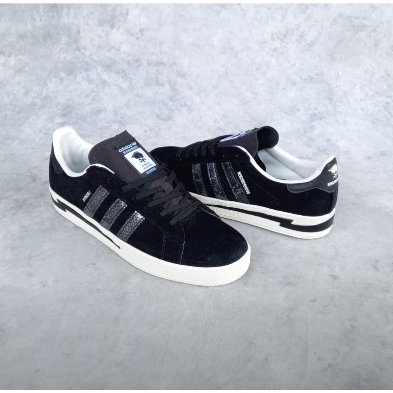 ADIDAS CAMPUS INVICIBLE NEIGHBORHOOD SNAKE BLACK WHITE