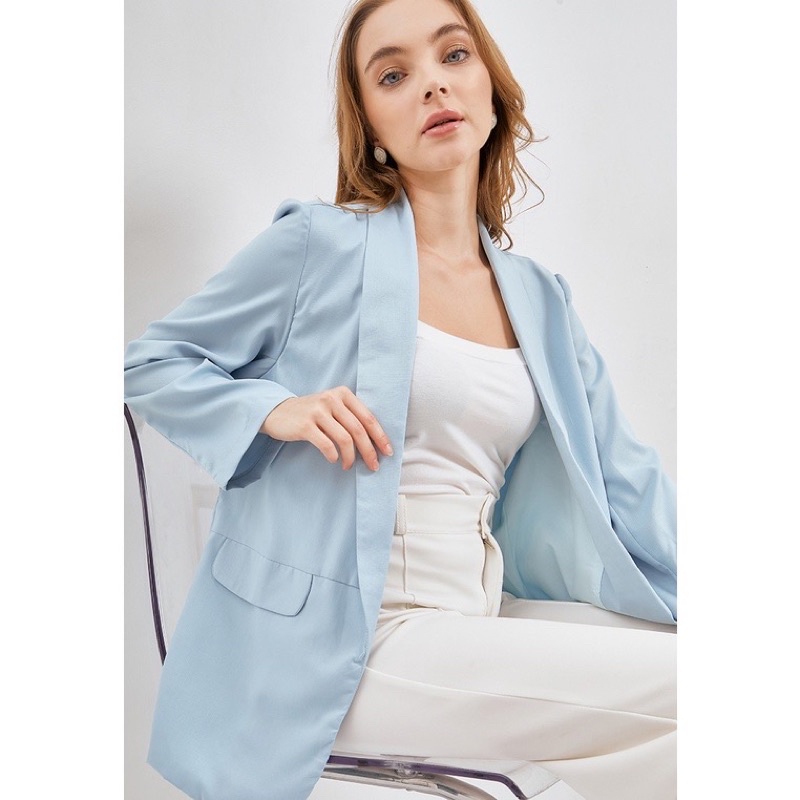 Blazer Blanik Rosecrepe