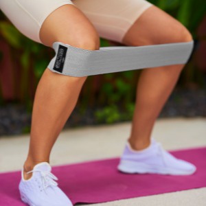 MILIKI SEGERA Alat Olahraga JS -9 Yoga Hip Band 3 Levels | Hip Resistance Band | Squat Band | Booty Band | Anti Slip