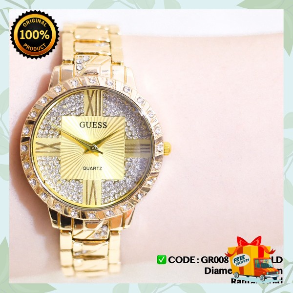 Jam Tangan Wanita Original Dewasa Jqm Tangan Wanita Wanit Waterproof Premium Import Elegan Branded T