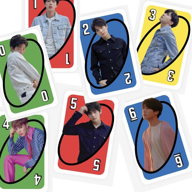 [UNO BTS] Kartu Uno versi BTS / Uno Card by Mattel Games ▪ SHN.22Oc22g