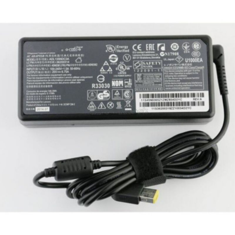 Adaptor Charger Lenovo 20V 6A USB logo for pc all in one Lenovo