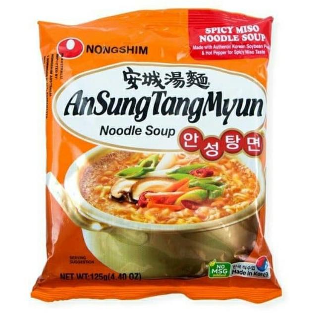 

Good--NONGSHIM ANSUNGTANGMYUN NOODLE SOUP 125 GRAM - MIE INSTAN MADE KOREA