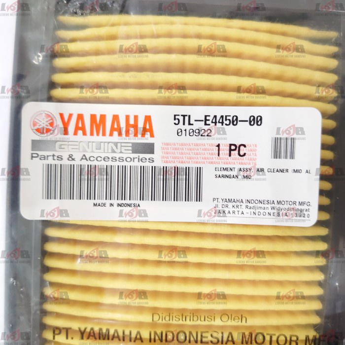 YGP Saringan Filter Udara Mio Lama Karbu 5TL Original Yamaha Matic