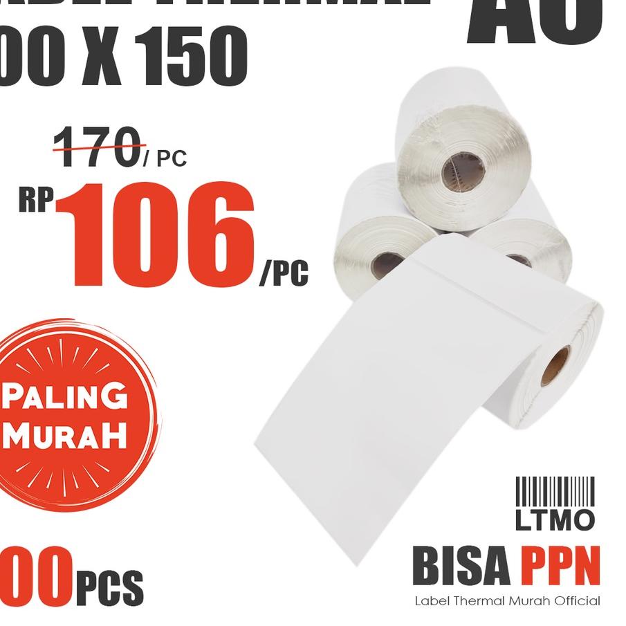 

Trend Label Bare 100 x 150 A6 kertas stiker thermal ..