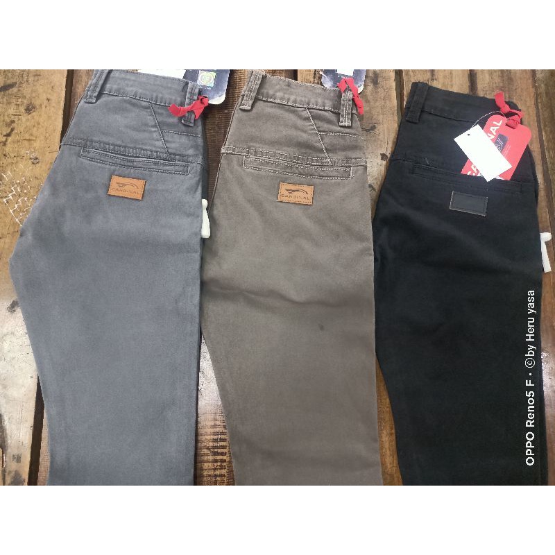 celana chinos cardinal original/celana pria cardinal